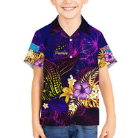 Tuvalu Hawaiian Shirt Whale Hibiscus Polynesian