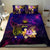 Northern Mariana Islands Bedding Set Whale Hibiscus Polynesian