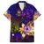 Northern Mariana Islands Family Matching Off Shoulder Maxi Dress and Hawaiian Shirt Whale Hibiscus Polynesian