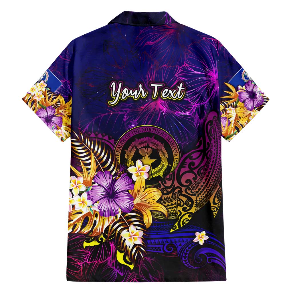 Northern Mariana Islands Family Matching Short Sleeve Bodycon Dress and Hawaiian Shirt Whale Hibiscus Polynesian DT02 - Polynesian Pride