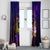 Northern Mariana Islands Window Curtain Whale Hibiscus Polynesian