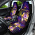 Marshall Islands Car Seat Cover Whale Hibiscus Polynesian