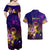 Marshall Islands Couples Matching Off Shoulder Maxi Dress and Hawaiian Shirt Whale Hibiscus Polynesian