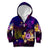 Marshall Islands Kid Hoodie Whale Hibiscus Polynesian