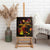 Wallis and Futuna Canvas Wall Art Octopus Plumeria Polynesian Tattoo