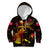Wallis and Futuna Kid Hoodie Octopus Plumeria Polynesian Tattoo