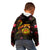Wallis and Futuna Kid Hoodie Octopus Plumeria Polynesian Tattoo