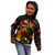 Wallis and Futuna Kid Hoodie Octopus Plumeria Polynesian Tattoo
