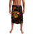 Wallis and Futuna Lavalava Octopus Plumeria Polynesian Tattoo