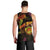 Wallis and Futuna Men Tank Top Octopus Plumeria Polynesian Tattoo