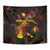 Wallis and Futuna Tapestry Octopus Plumeria Polynesian Tattoo