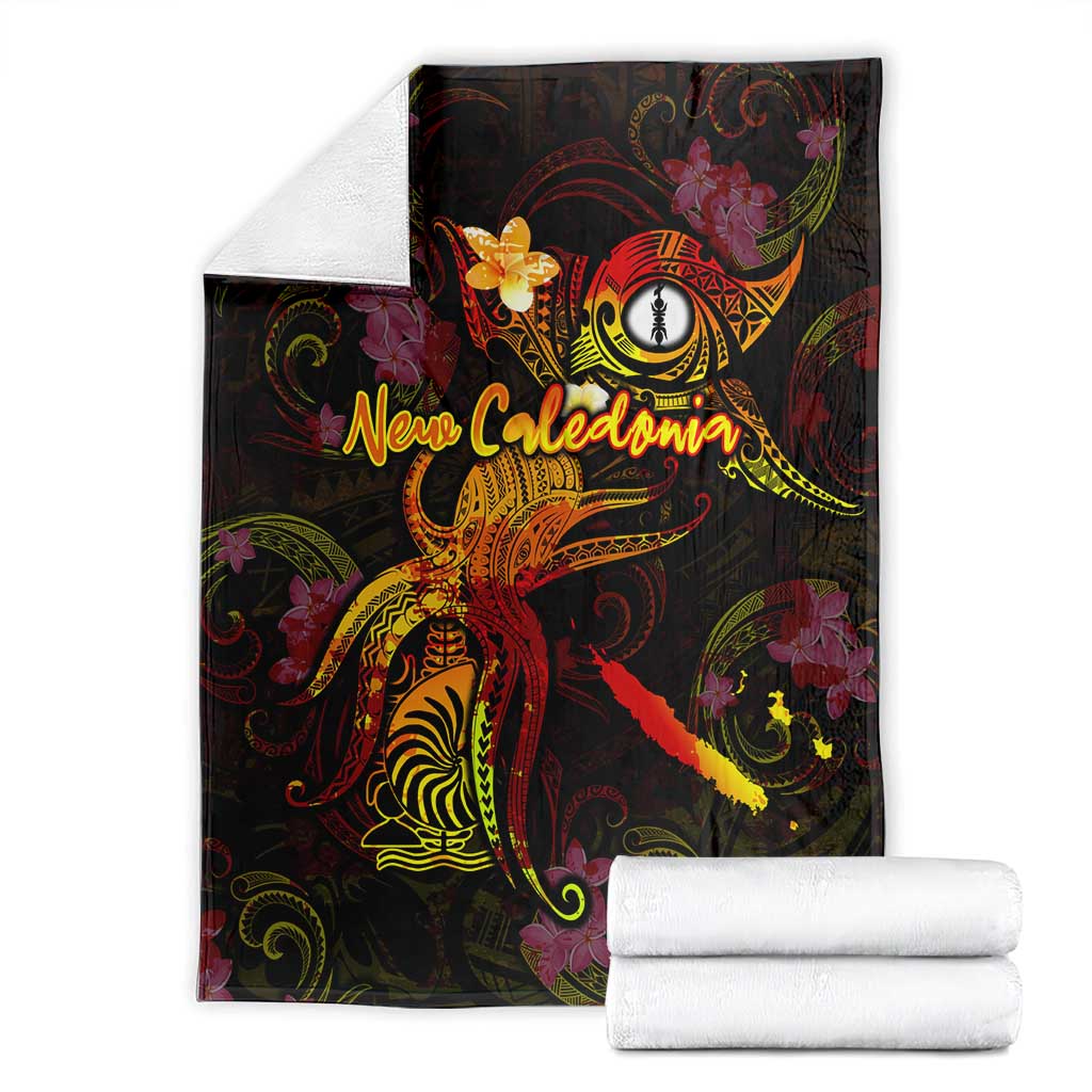 New Caledonia Blanket Octopus Plumeria Polynesian Tattoo