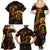 New Caledonia Family Matching Summer Maxi Dress and Hawaiian Shirt Octopus Plumeria Polynesian Tattoo
