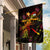 New Caledonia Garden Flag Octopus Plumeria Polynesian Tattoo