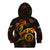 New Caledonia Kid Hoodie Octopus Plumeria Polynesian Tattoo