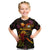New Caledonia Kid T Shirt Octopus Plumeria Polynesian Tattoo