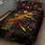 New Caledonia Quilt Bed Set Octopus Plumeria Polynesian Tattoo