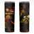 New Caledonia Skinny Tumbler Octopus Plumeria Polynesian Tattoo