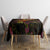 New Caledonia Tablecloth Octopus Plumeria Polynesian Tattoo