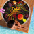 Tahiti French Polynesia Beach Blanket Octopus Plumeria Polynesian Tattoo