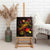 Tahiti French Polynesia Canvas Wall Art Octopus Plumeria Polynesian Tattoo