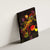 Tahiti French Polynesia Canvas Wall Art Octopus Plumeria Polynesian Tattoo
