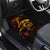 Tahiti French Polynesia Car Mats Octopus Plumeria Polynesian Tattoo