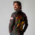 Tahiti French Polynesia Long Sleeve Polo Shirt Octopus Plumeria Polynesian Tattoo