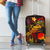 Tahiti French Polynesia Luggage Cover Octopus Plumeria Polynesian Tattoo