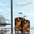 Tahiti French Polynesia Luggage Cover Octopus Plumeria Polynesian Tattoo