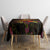 Tahiti French Polynesia Tablecloth Octopus Plumeria Polynesian Tattoo