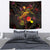 Tahiti French Polynesia Tapestry Octopus Plumeria Polynesian Tattoo
