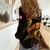 Tahiti French Polynesia Women Casual Shirt Octopus Plumeria Polynesian Tattoo