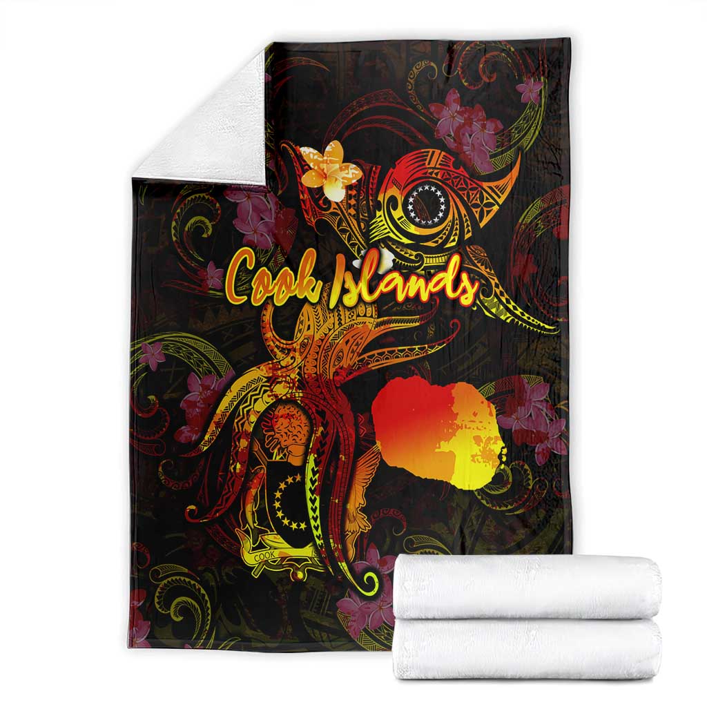 Cook Islands Blanket Octopus Plumeria Polynesian Tattoo