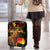 Cook Islands Luggage Cover Octopus Plumeria Polynesian Tattoo