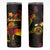 Cook Islands Skinny Tumbler Octopus Plumeria Polynesian Tattoo