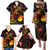 Nauru Family Matching Puletasi and Hawaiian Shirt Octopus Plumeria Polynesian Tattoo