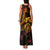 Nauru Family Matching Tank Maxi Dress and Hawaiian Shirt Octopus Plumeria Polynesian Tattoo