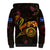 Nauru Sherpa Hoodie Octopus Plumeria Polynesian Tattoo