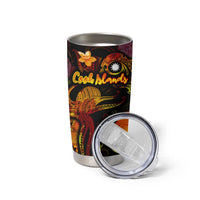 Nauru Tumbler Cup Octopus Plumeria Polynesian Tattoo