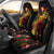 Tuvalu Car Seat Cover Octopus Plumeria Polynesian Tattoo