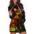 Tuvalu Hoodie Dress Octopus Plumeria Polynesian Tattoo