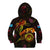 Tuvalu Kid Hoodie Octopus Plumeria Polynesian Tattoo
