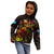 Tuvalu Kid Hoodie Octopus Plumeria Polynesian Tattoo