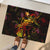 Tuvalu Rubber Doormat Octopus Plumeria Polynesian Tattoo
