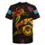 Tuvalu Rugby Jersey Octopus Plumeria Polynesian Tattoo