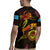Tuvalu Rugby Jersey Octopus Plumeria Polynesian Tattoo