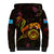Tuvalu Sherpa Hoodie Octopus Plumeria Polynesian Tattoo