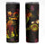 Tuvalu Skinny Tumbler Octopus Plumeria Polynesian Tattoo