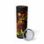 Tuvalu Skinny Tumbler Octopus Plumeria Polynesian Tattoo